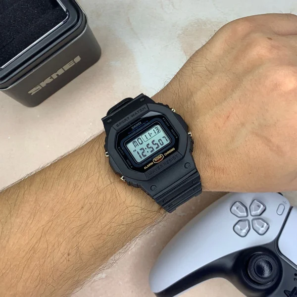 Чоловічий годинник Skmei 1628 Black фото 3