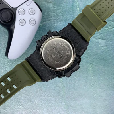 Чоловічий годинник Skmei 1586 Black-Military Wrisband