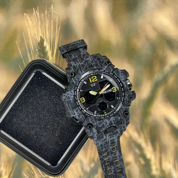 Мужские часы Skmei 1155 Black-Gray фото 4
