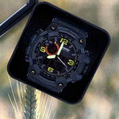 Мужские часы Skmei 1520BK All Black