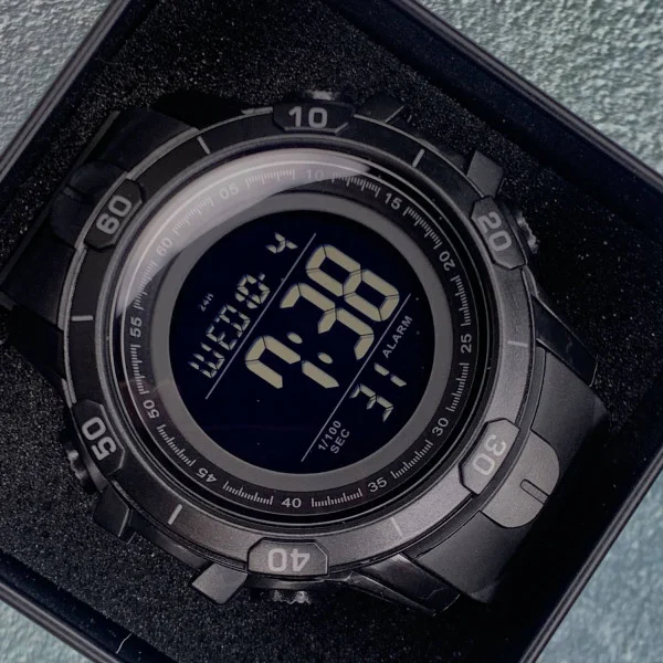 Мужские часы Skmei 1475BK All Black фото 3