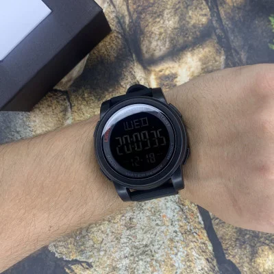 Чоловічий годинник Skmei 1257BK All Black
