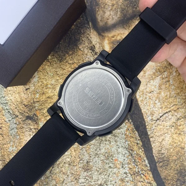 Чоловічий годинник Skmei 1257BK All Black фото 4