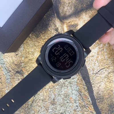 Чоловічий годинник Skmei 1257BK All Black