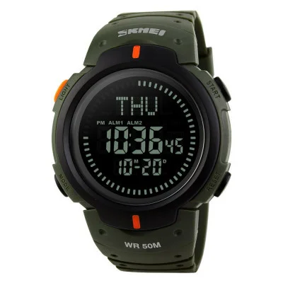 Чоловічий годинник Skmei 1231AG Military Smart Watch + Compass