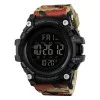Чоловічий годинник Skmei 1384CMRD Black-Camo фото 2