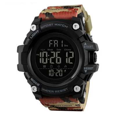 Чоловічий годинник Skmei 1384CMRD Black-Camo