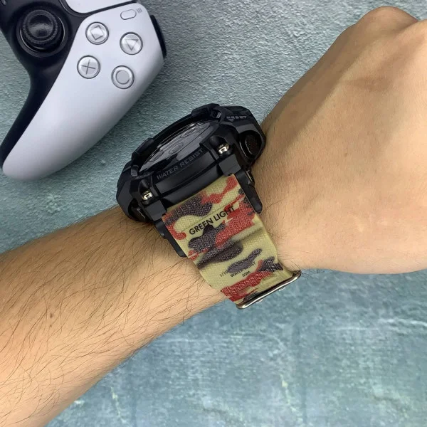 Чоловічий годинник Skmei 1384CMRD Black-Camo фото 4