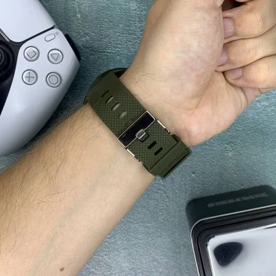 Чоловічий годинник Skmei 1427AG Army Green + Compass