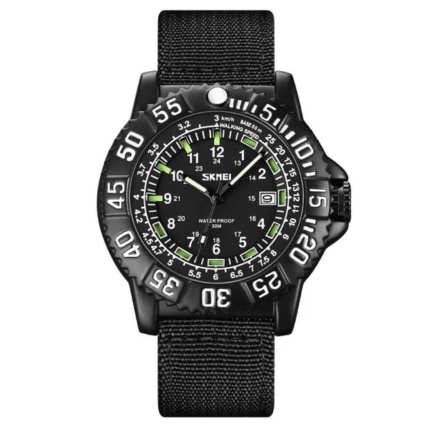 Чоловічий годинник Skmei 9281BK Black фото 1
