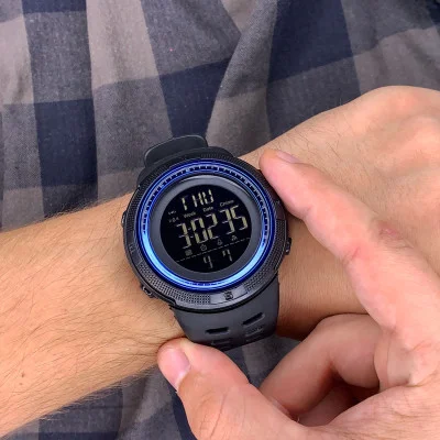 Чоловічий годинник Skmei 1251BU Black-Blue