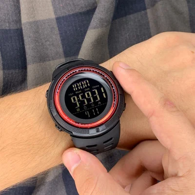 Чоловічий годинник Skmei 1251RD Black-Red