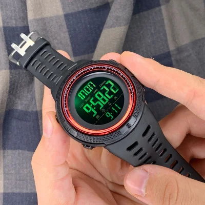 Чоловічий годинник Skmei 1251RD Black-Red