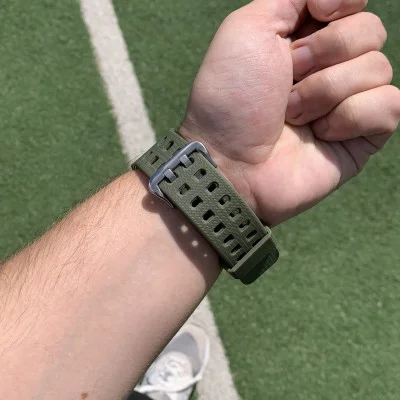 Чоловічий годинник Skmei 1356AG Army Green + Compass
