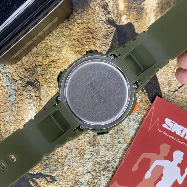 Чоловічий годинник Skmei 1301AG army green Smart Watch фото 7