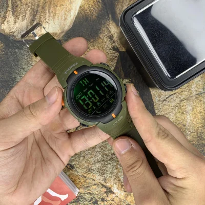Чоловічий годинник Skmei 1301AG army green Smart Watch
