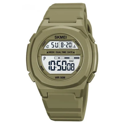 Чоловічий годинник Skmei 1821KH Khaki