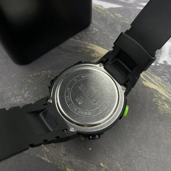 Чоловічий годинник Skmei 1068GN Black-Green фото 7