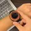 Чоловічий годинник Skmei 1251GDRD Black-Gold-Red фото 3