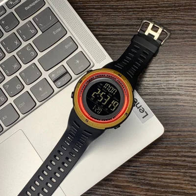 Чоловічий годинник Skmei 1251GDRD Black-Gold-Red