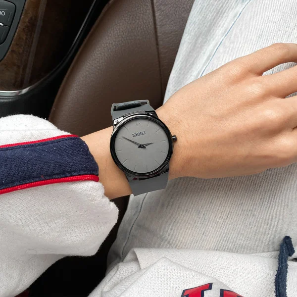 Жіночий годинник Skmei 1601SGY Gray фото 6