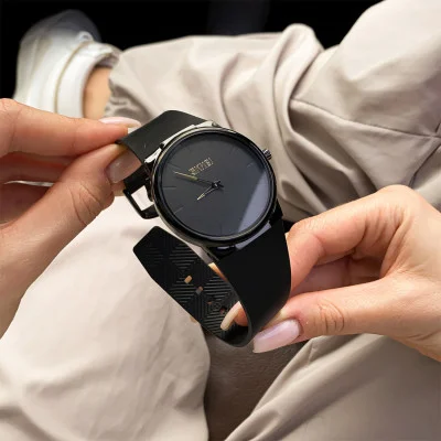 Жіночий годинник Skmei 1601SBK Black