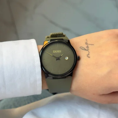 Женские часы Skmei 1509AG Army Green