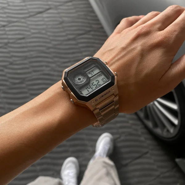 Чоловічий годинник Skmei 1335RG Rose Gold фото 6