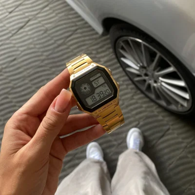 Чоловічий годинник Skmei 1335GD Gold
