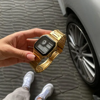 Чоловічий годинник Skmei 1335GD Gold