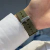 Жіночий годинник Skmei 1419AG Army Green фото 7
