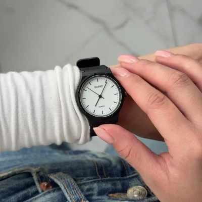 Жіночий годинник Skmei 1419BKWT Black White