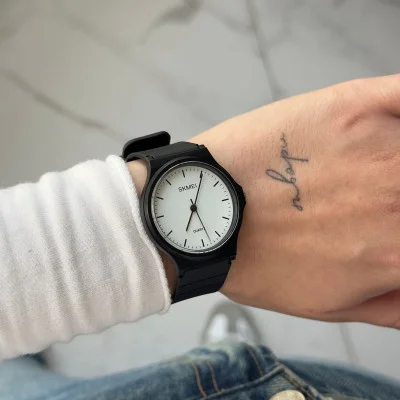 Жіночий годинник Skmei 1419BKWT Black White