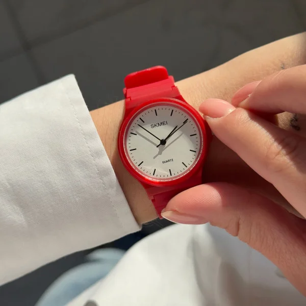 Жіночий годинник Skmei 1419RD Red фото 7