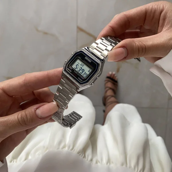 Женские часы Skmei 1474SI Silver фото 5