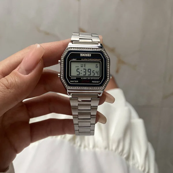 Женские часы Skmei 1474SI Silver фото 7