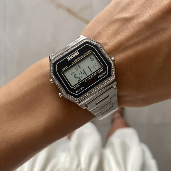 Женские часы Skmei 1474SI Silver фото 6