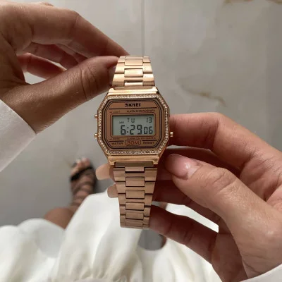 Жіночий годинник Skmei 1474RG Rose Gold