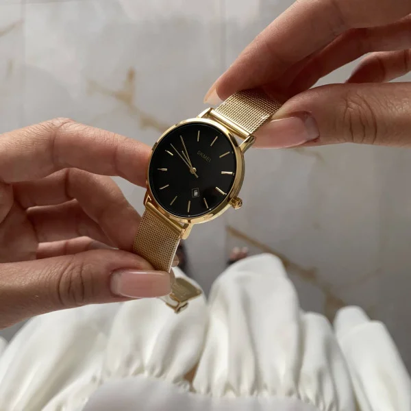 Женские часы Skmei 1530GD Gold фото 4