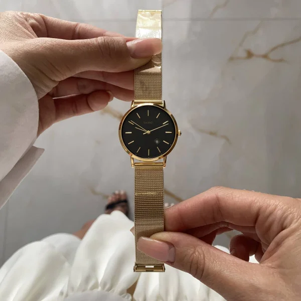 Женские часы Skmei 1530GD Gold фото 5