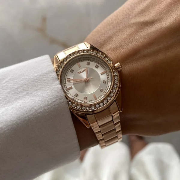 Жіночий годинник Skmei 1534RG Rose Gold фото 4