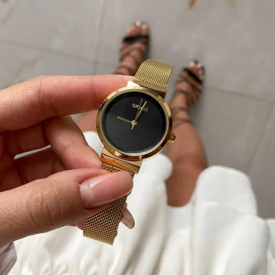 Жіночий годинник Skmei 1595GD Gold