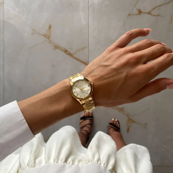 Жіночий годинник Skmei 1620GD Gold фото 5