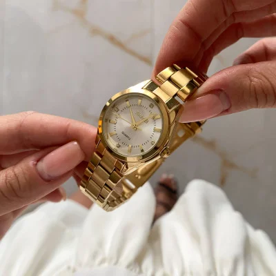 Жіночий годинник Skmei 1620GD Gold