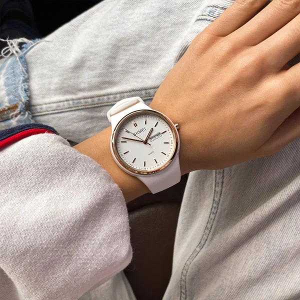Жіночий годинник Skmei 1747WT White фото 6