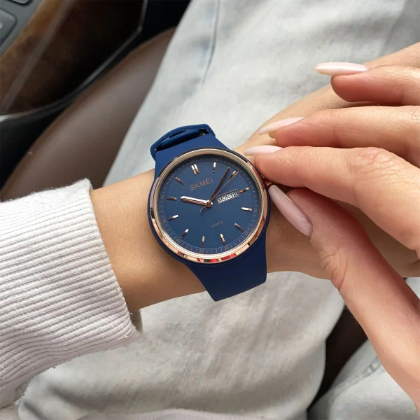 Жіночий годинник Skmei 1747DKBU Dark Blue фото 3