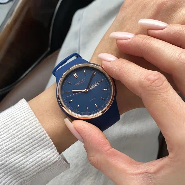 Жіночий годинник Skmei 1747DKBU Dark Blue фото 4