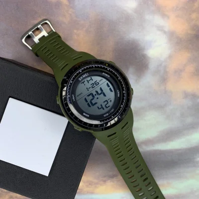 Чоловічий годинник Skmei 1167AG Army Green