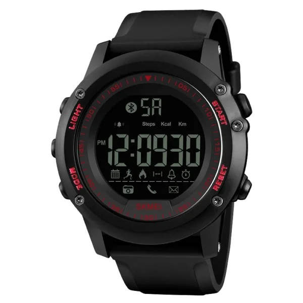 Мужские часы Skmei 1321RD Red Bluetooth фото 1