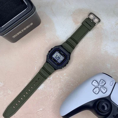 Чоловічий годинник Skmei 1496AG Army Green
